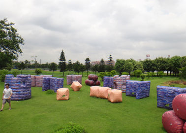 Aufblasbarer Paintball-Bereich im Freien für aufblasbares Paintball-Spiel mit PVC-Material
