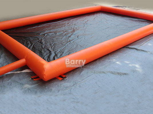 Custom Design Outdoor Großes Portables Blow Up Aufblasbare Waschmatte mit Luftpumpe für den Außenbereich