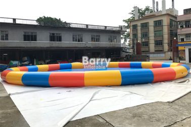 Durchmesser-aufblasbarer Swimmingpool des China-Fabrik-Kreis-15m für Wasser-Ball-Spiel mit 0.6mm PVC
